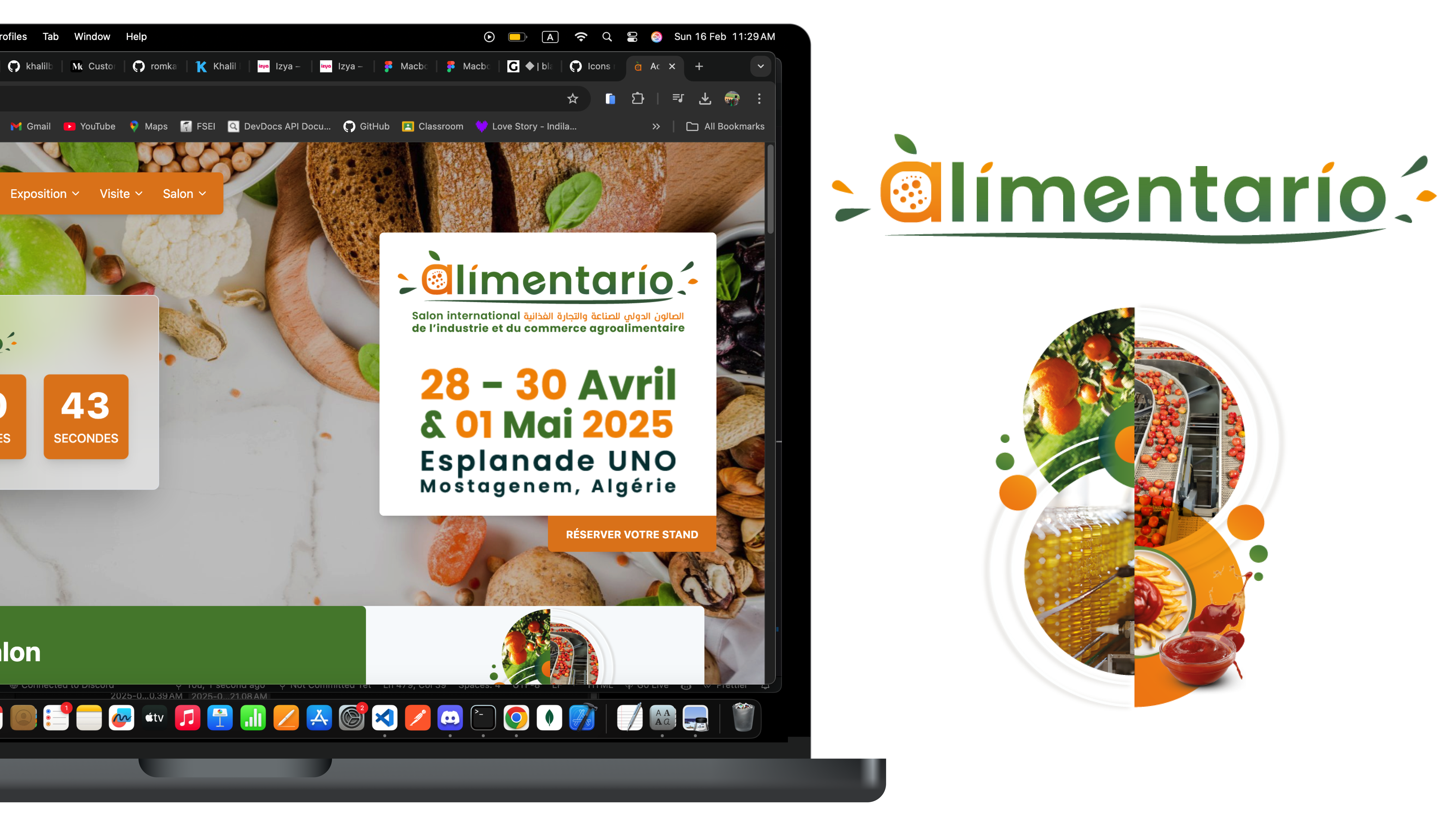 Logo or banner of Alimentario DZ trade fair