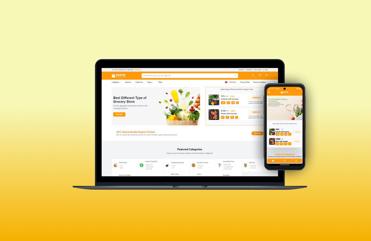 Thumbnail of the JIB Mosta grocery store website.